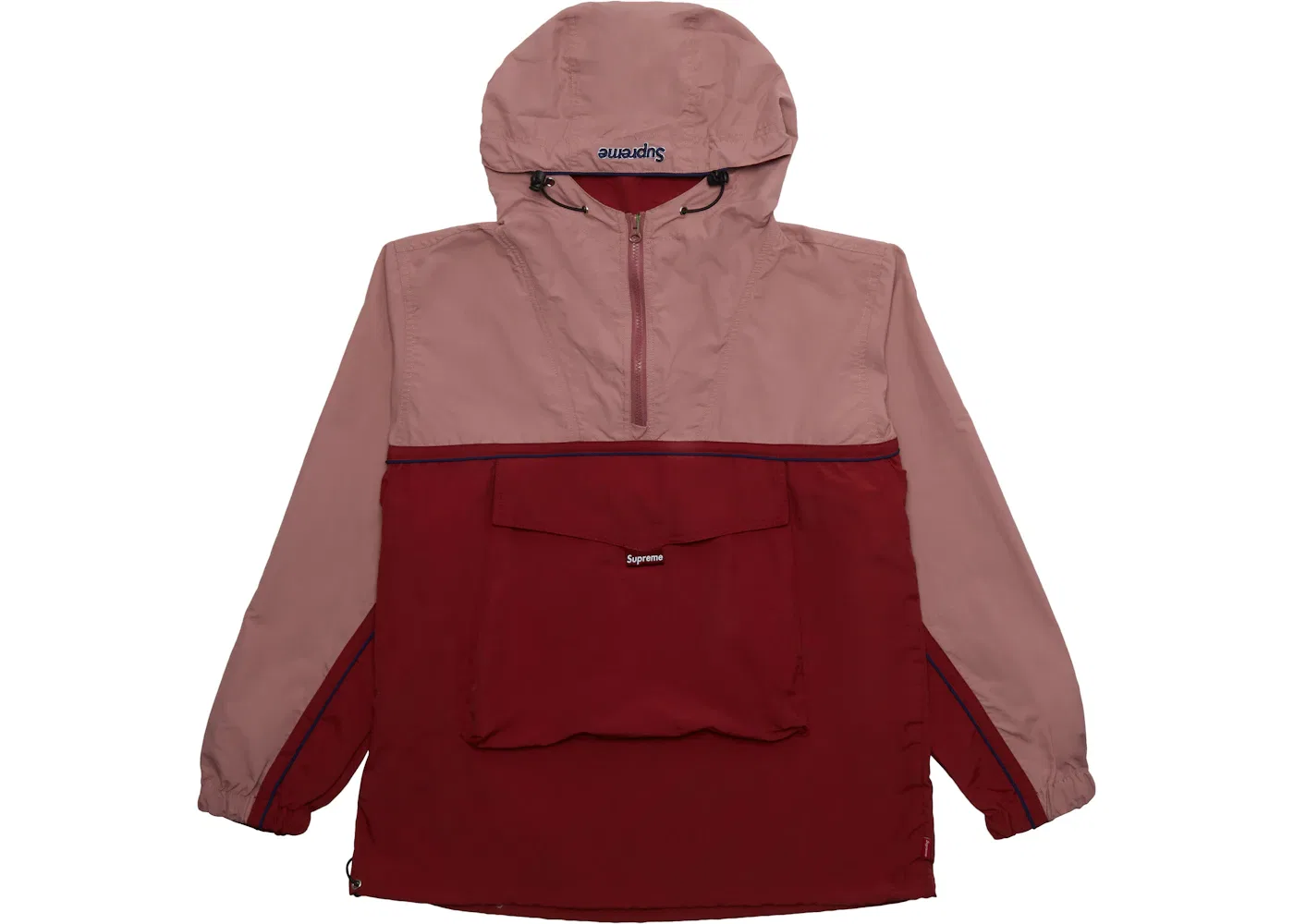 Мужская куртка-анорак с принтом Supreme Pink