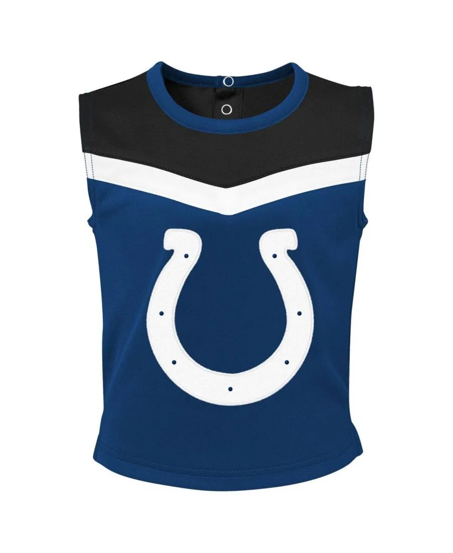 Комплект из топа и юбки для девочек Spirit Cheer Outerstuff, Royal — фото 2