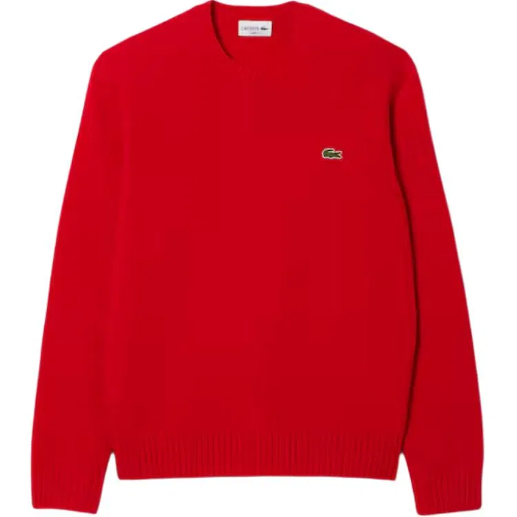 Мужской свитер с круглым вырезом Red/240 LACOSTE