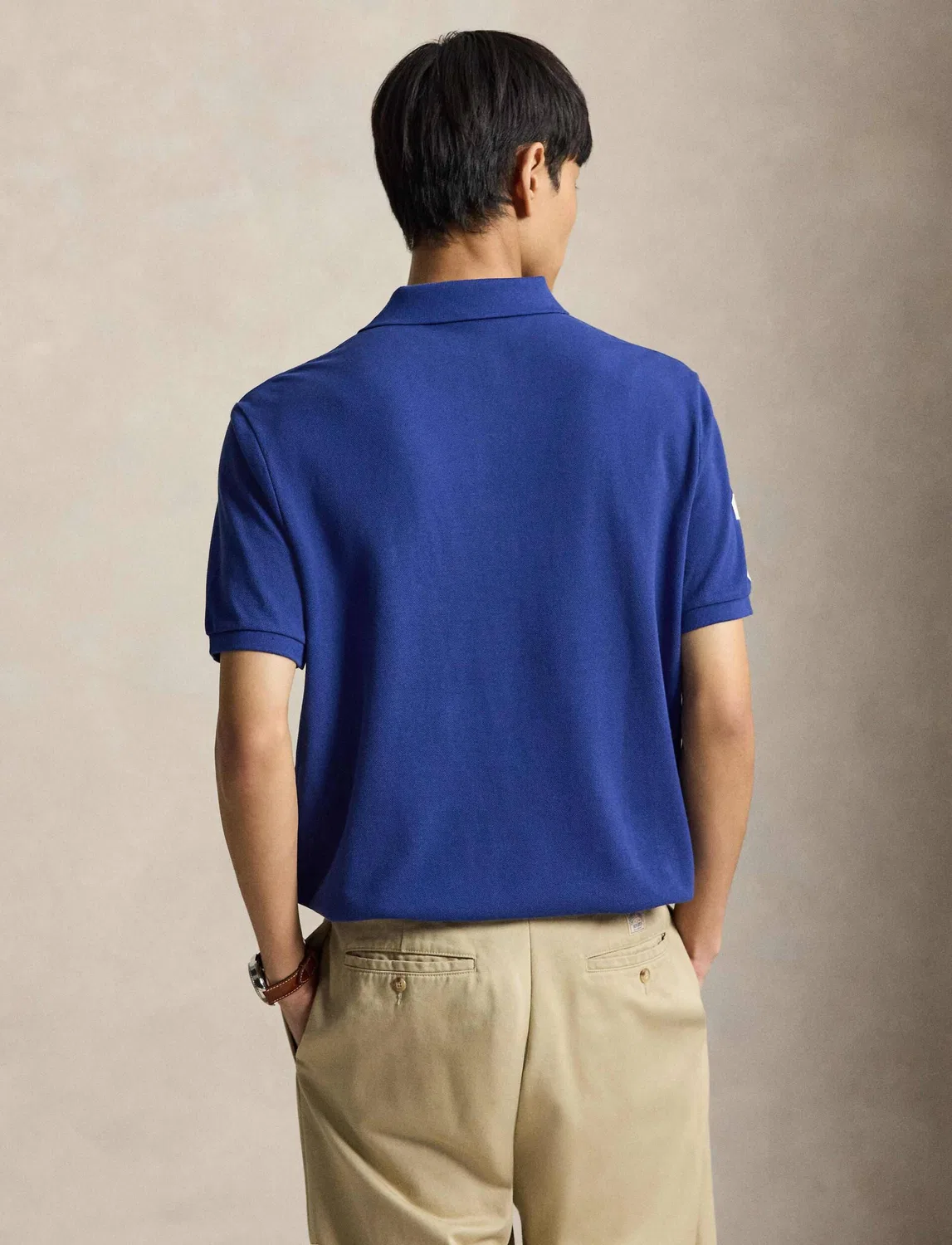 Поло с коротким рукавом Polo Ralph Lauren, Blu — фото 3