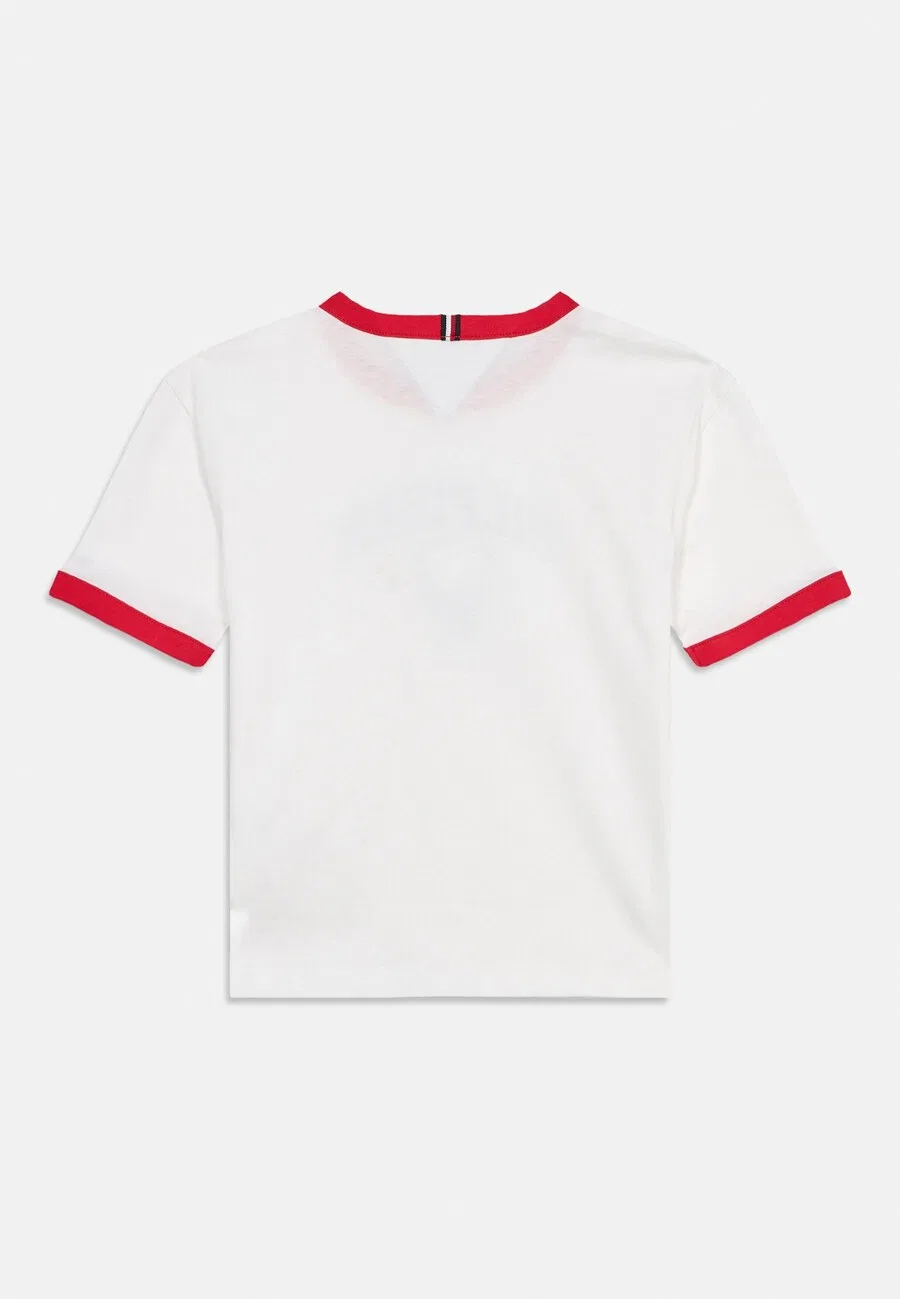 Футболка TOMMY HILFIGER 'PEANUTS' белого цвета — фото 2