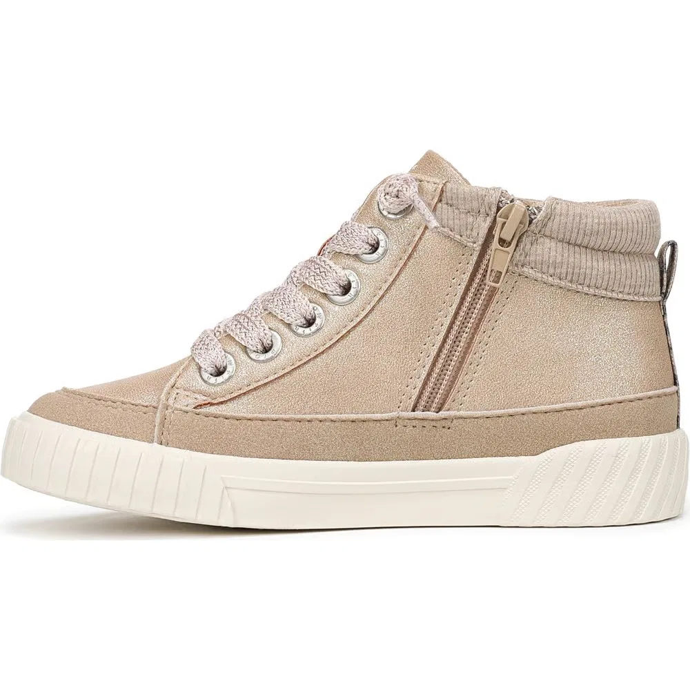 Детские высокие кроссовки Wander Up 3-K Blowfish Malibu, Tan Faux Leather — фото 4