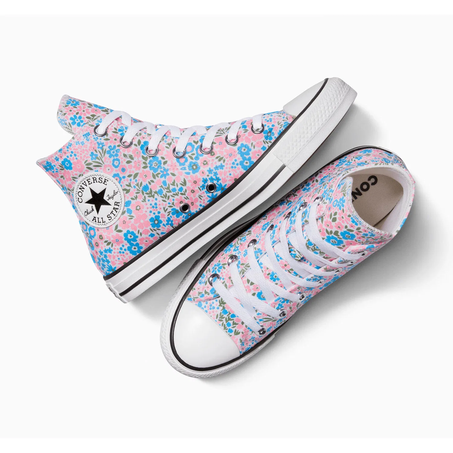 Детские кроссовки Converse Chuck Taylor All Star Mini Flowers, Bunt — фото 2