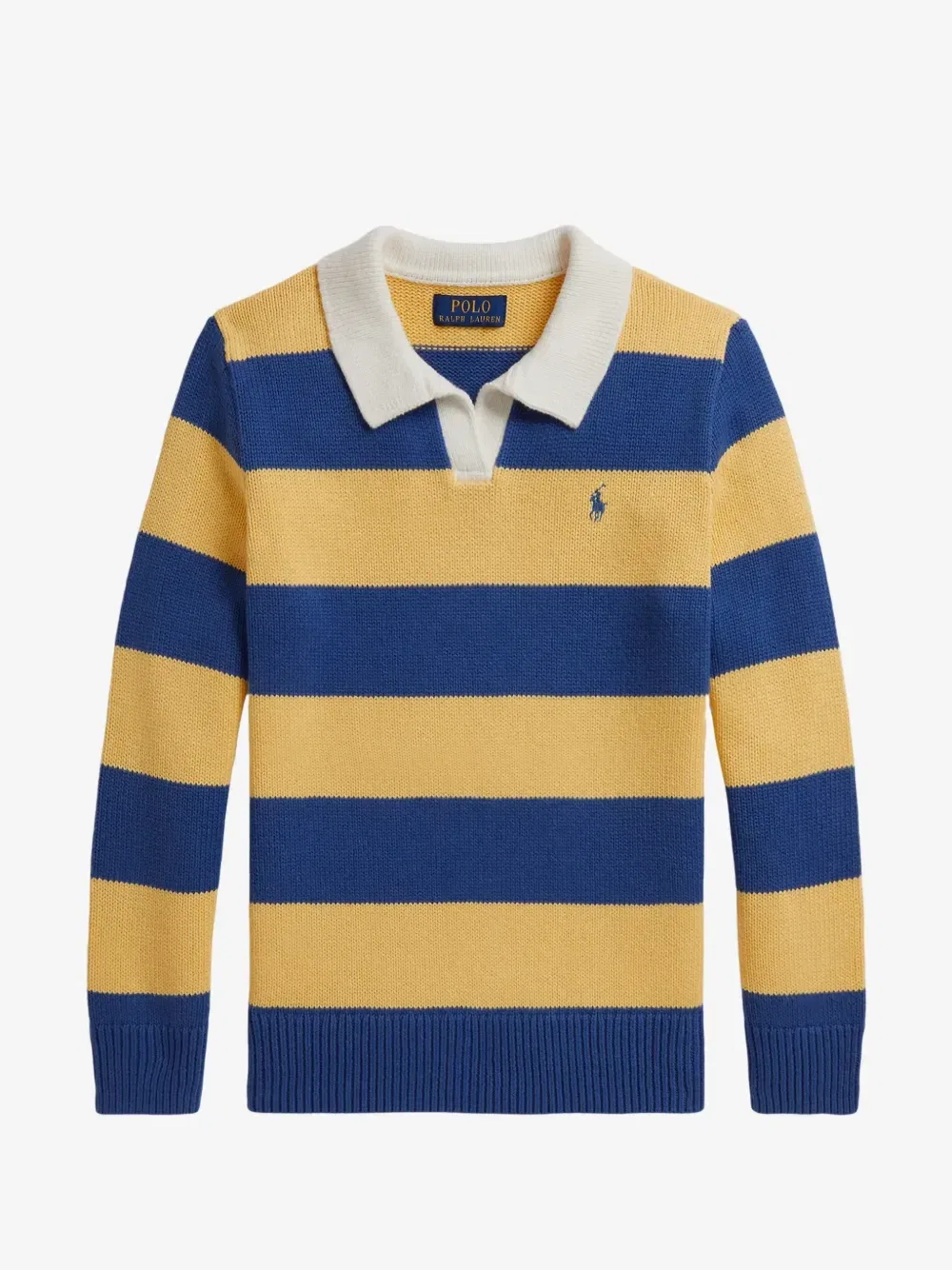 Свитер в полоску POLO RALPH LAUREN KIDS, синий