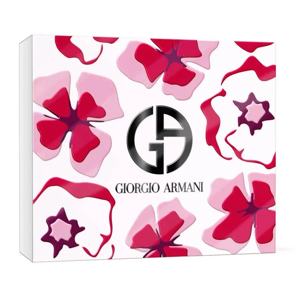 Женский набор духов 100 мл + бальзам для тела 50 мл + духи 15 мл Si Intense Giorgio Armani, Цвет: Прозрачный — фото 2
