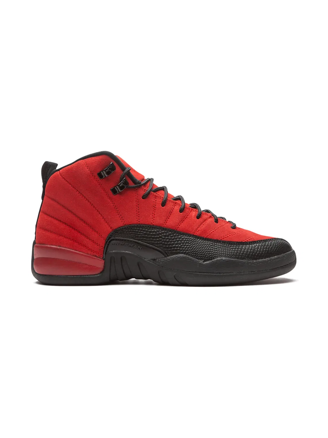 Кроссовки Air Jordan 12 Retro Reverse Flu Game, красный