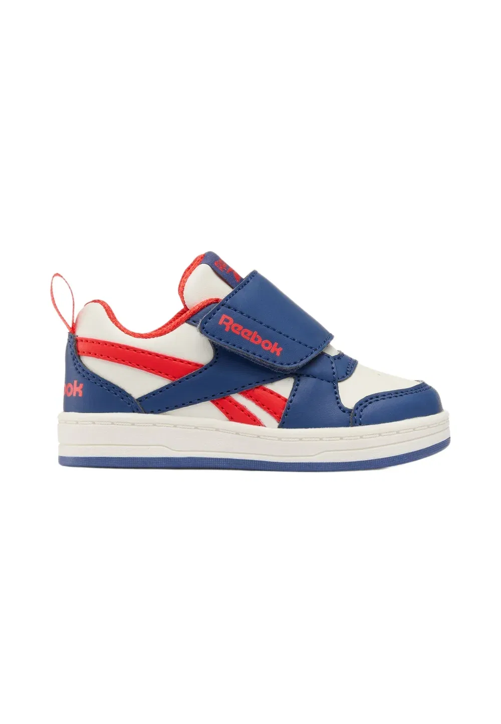 Королевский белый, уютный, комфортный - кроссовки для ходьбы Reebok, Chalk Legacy Blue Rival Red — фото 4