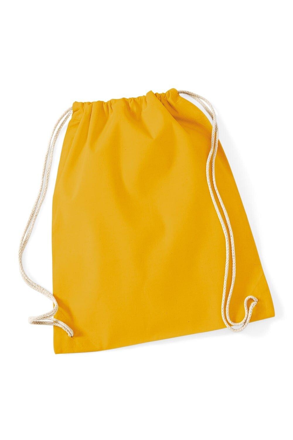 

Хлопковая сумка Gymsac - 12 литров Westford Mill, желтый