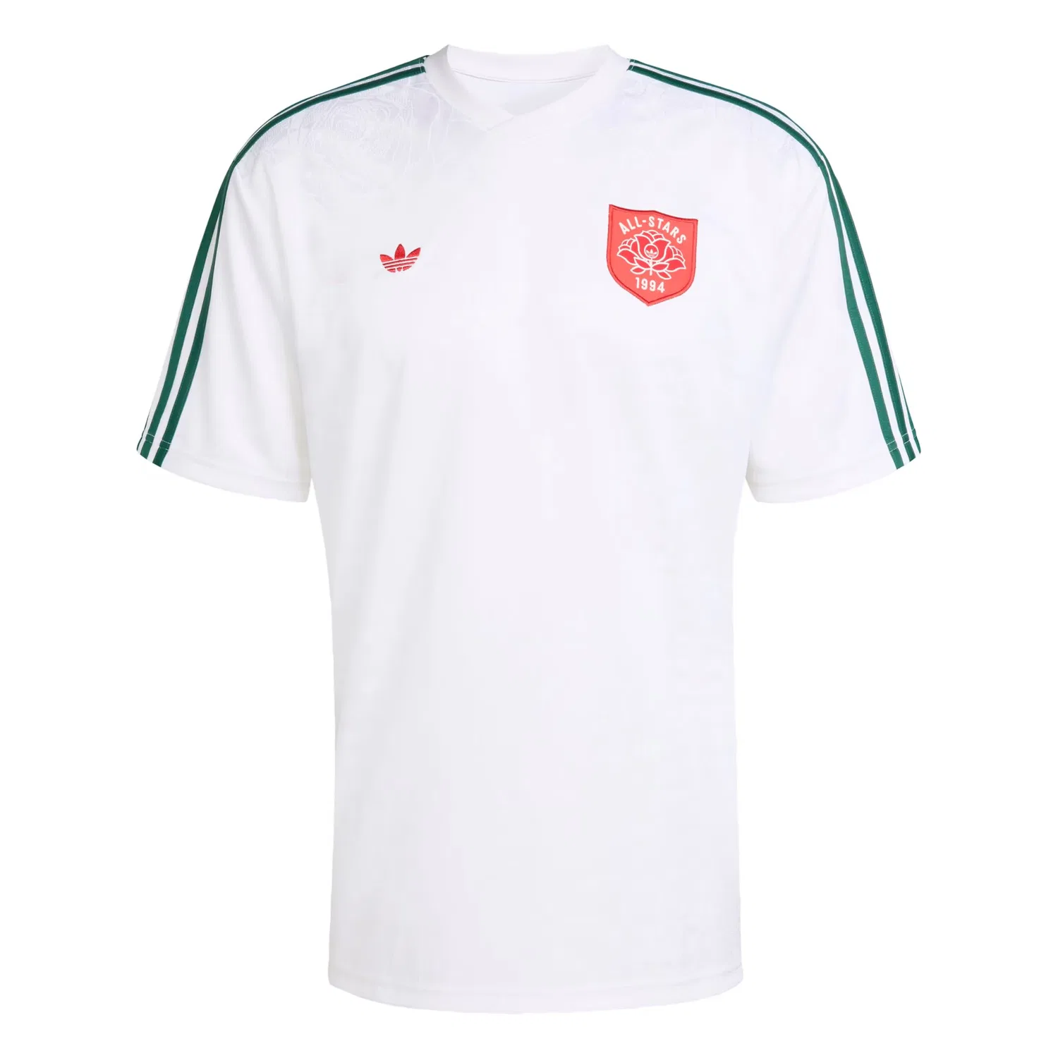 Футболка Adidas Originals Розы белого цвета