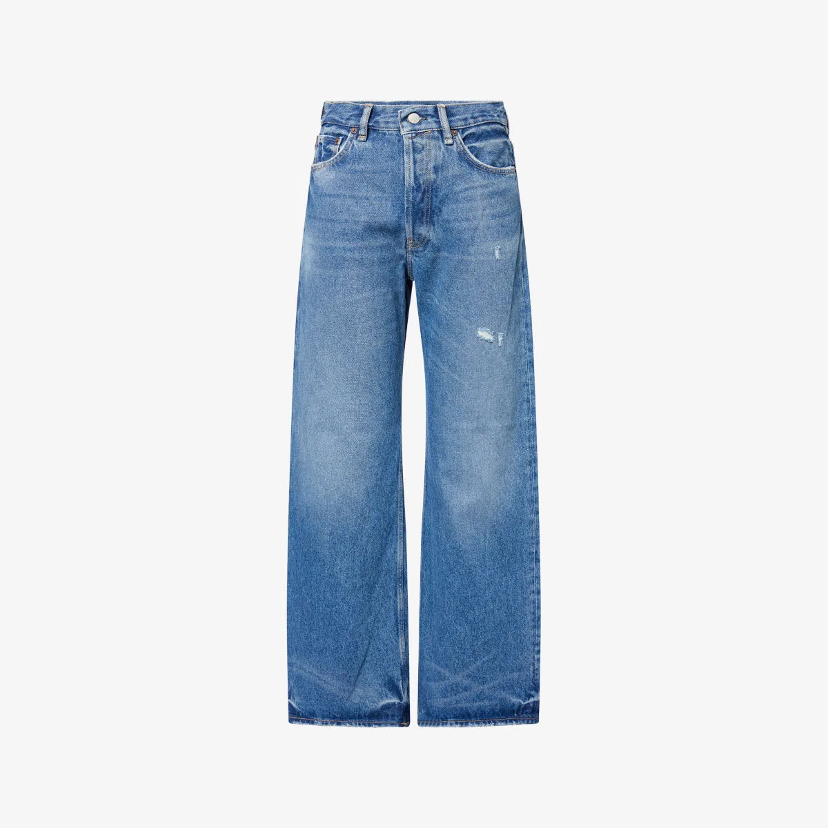 Винтажные синие джинсы-клеш Acne Studios