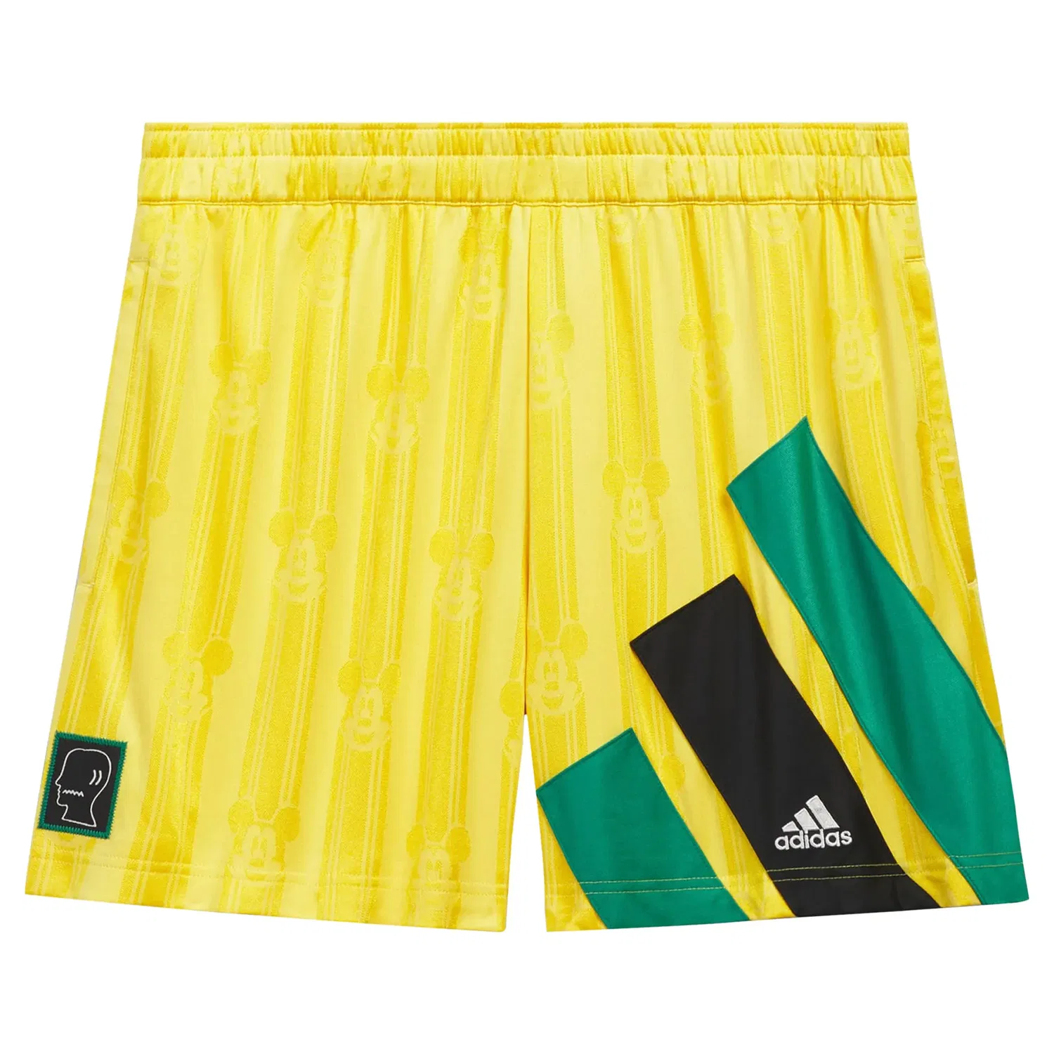 Шорты Adidas x Brain Dead x Disney FB Shorts, желтый