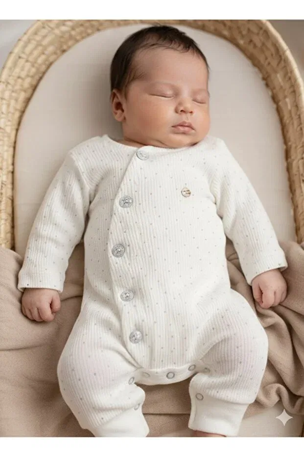 Детский комбинезон хлопковый Babydola, Gray