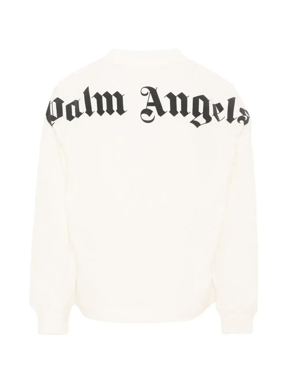 Футболка с длинным рукавом с логотипом Palm Angels Kids, белый — фото 2