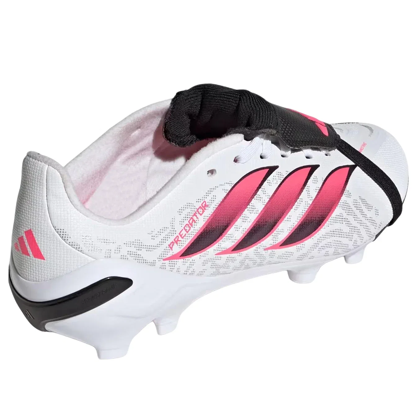 Детские бутсы для футбола с шнуровкой Predator League Fold-Over Tongue Adidas, белый — фото 4