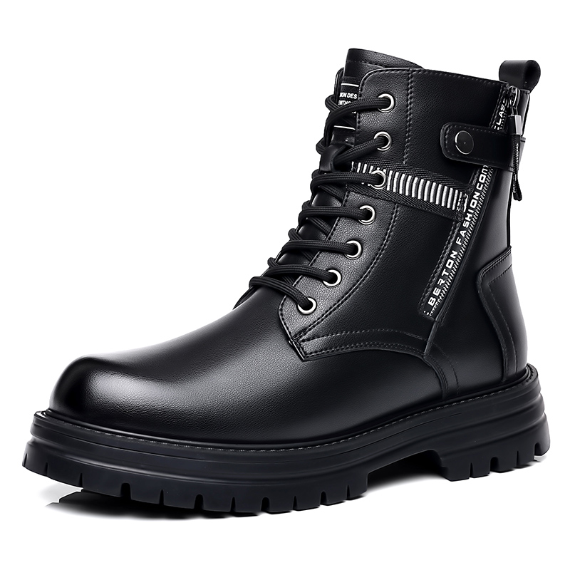 

LUOMAIKE Короткие мужские ботинки Martin, черные