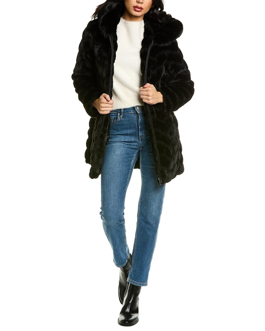 

Пальто-елочка Via Spiga Via Spiga, черный