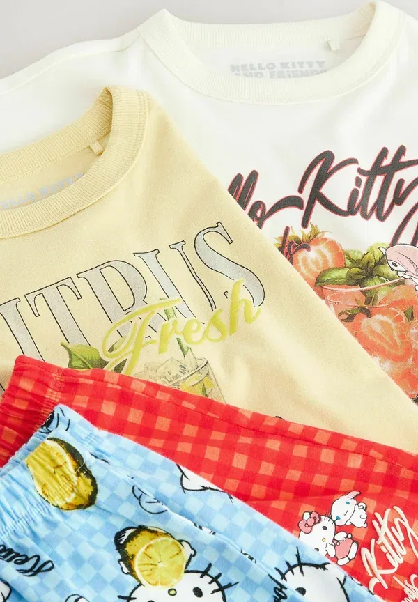 Пижамный комплект с Hello Kitty, Regular Fit, Next, красный/синий — фото 2