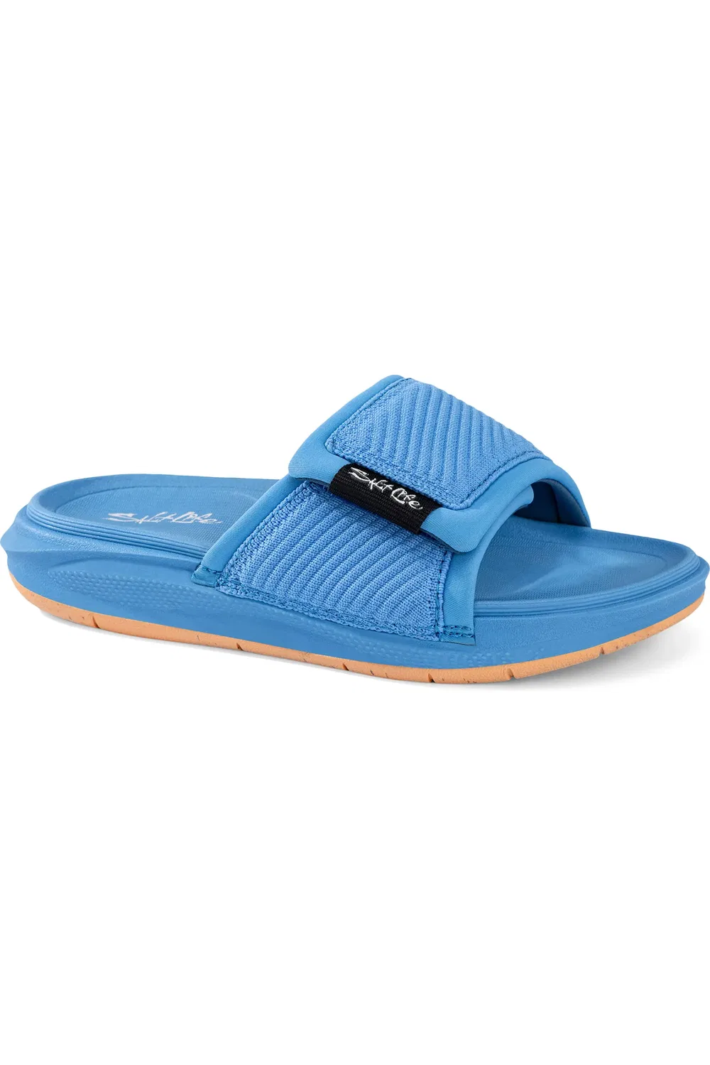 Детские сандалии шлепанцы с поддержкой свода стопы The Breakwater Sandal Salt Life, синий/оранжевый
