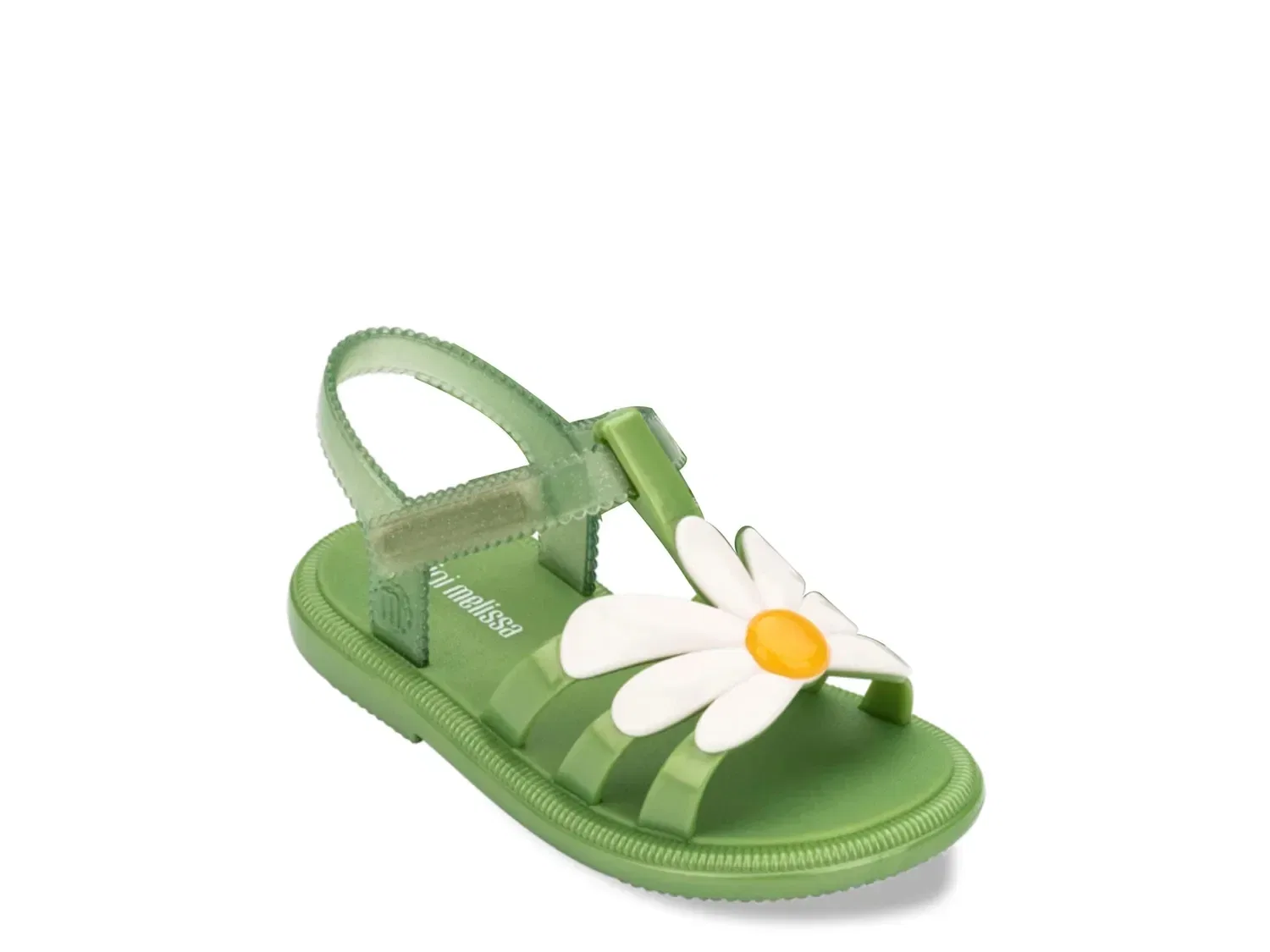 Сандалии джелли Hip Bloomy, Mini Melissa, темно-зеленый