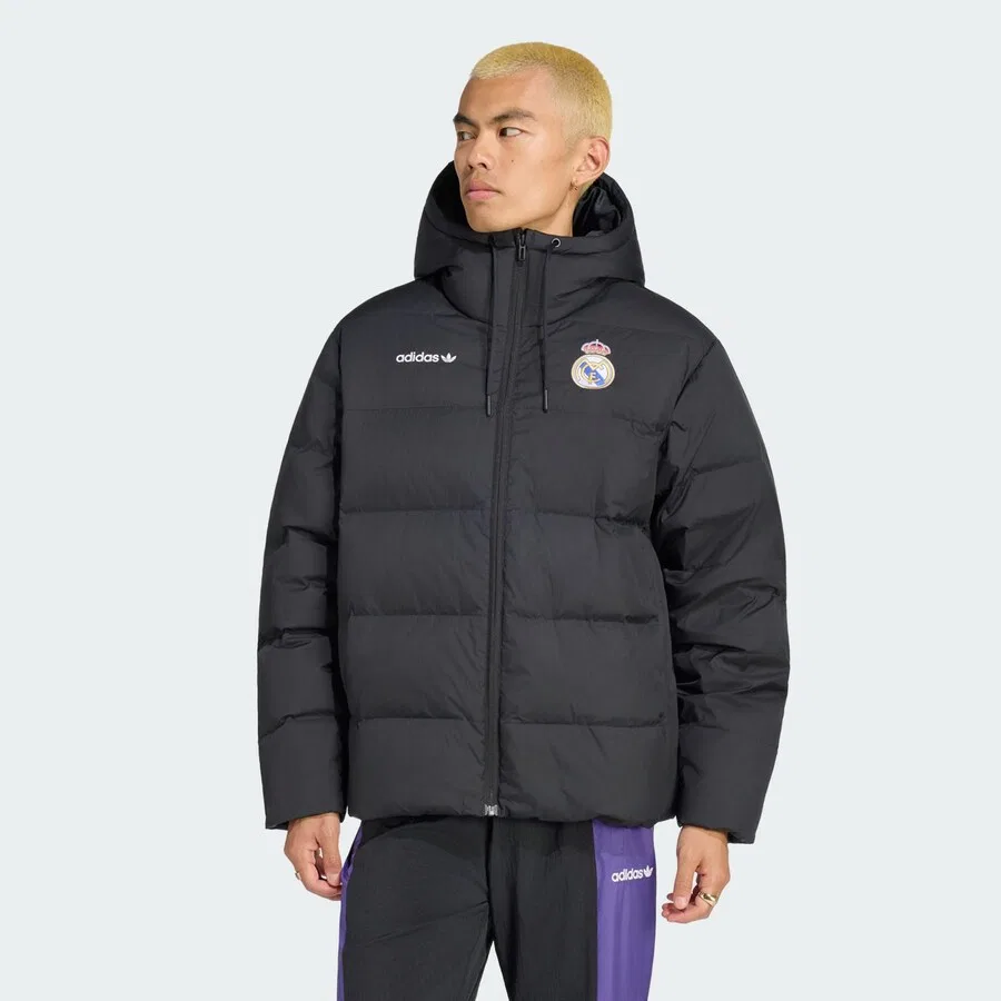Куртка ADIDAS PERFORMANCE Between-Season Jacket 'Real Madrid EQT' черного цвета — фото 2