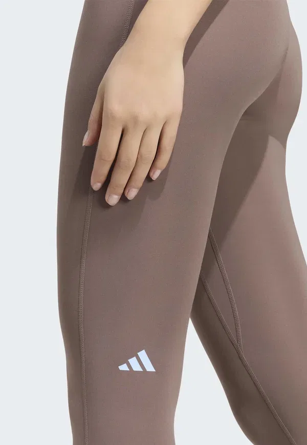 Леггинсы 3 Stripes Studio All Me 7/8 с перекрестными лямками - леггинсы Adidas Performance — фото 4