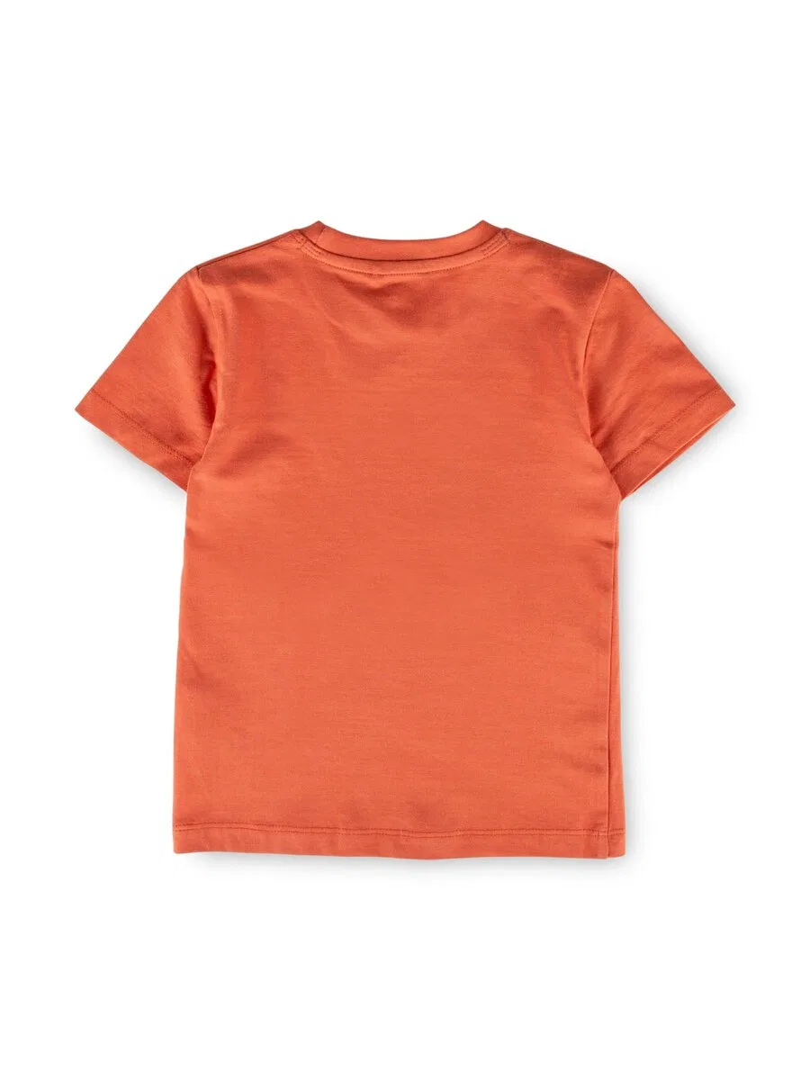 Пижама "Pyjama Kinder Schlafanzug" красного цвета Sigikid — фото 4