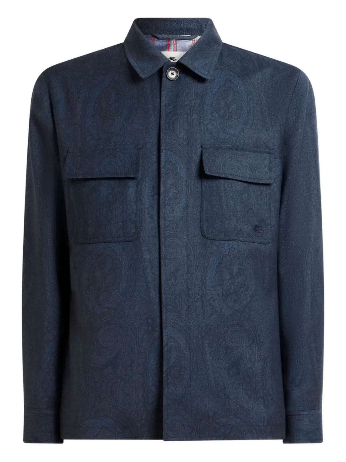 Жакет с клапанными карманами ETRO, синий