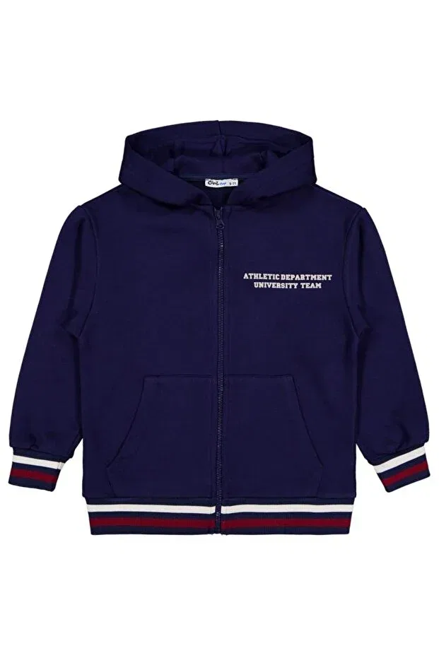 Детский кардиган для мальчиков с принтом Civil Boys, Navy Blue