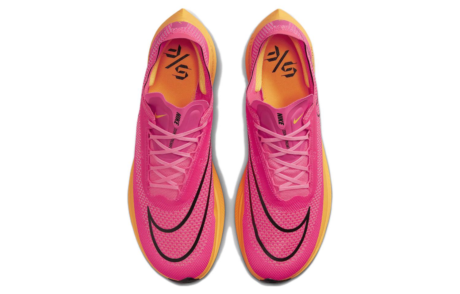 Кроссовки Nike ZoomX StreakFly Hyper, розовый/оранжевый — фото 4