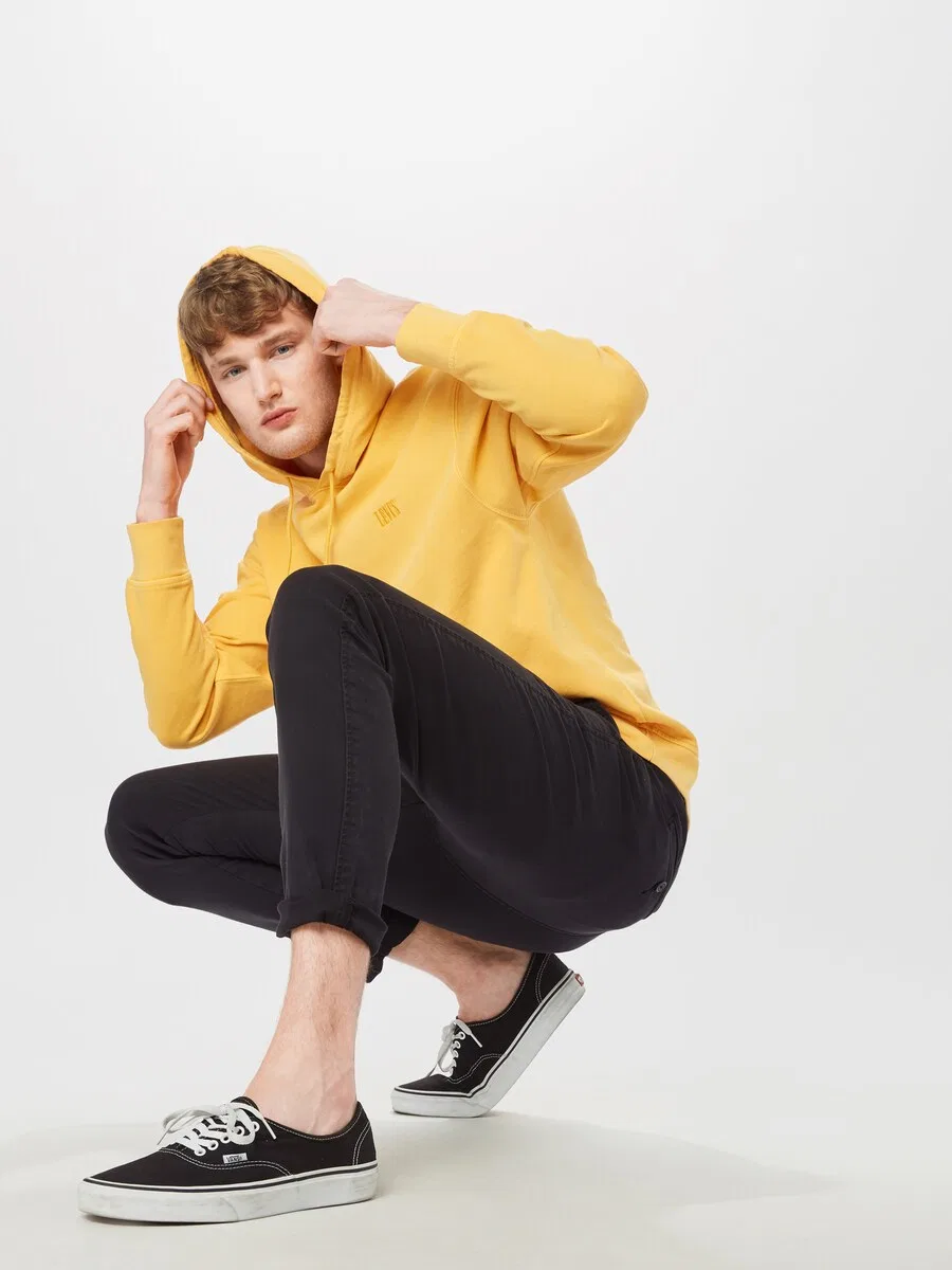 Брюки-чиносы LEVI'S Slim fit 'XX Chino Slim II' черного цвета — фото 3