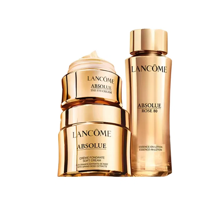 Женский набор для ухода за кожей Pure Eye Cream, Face Cream и Essence Serum Water, LANCOME, 20мл+60мл+150мл — фото 4