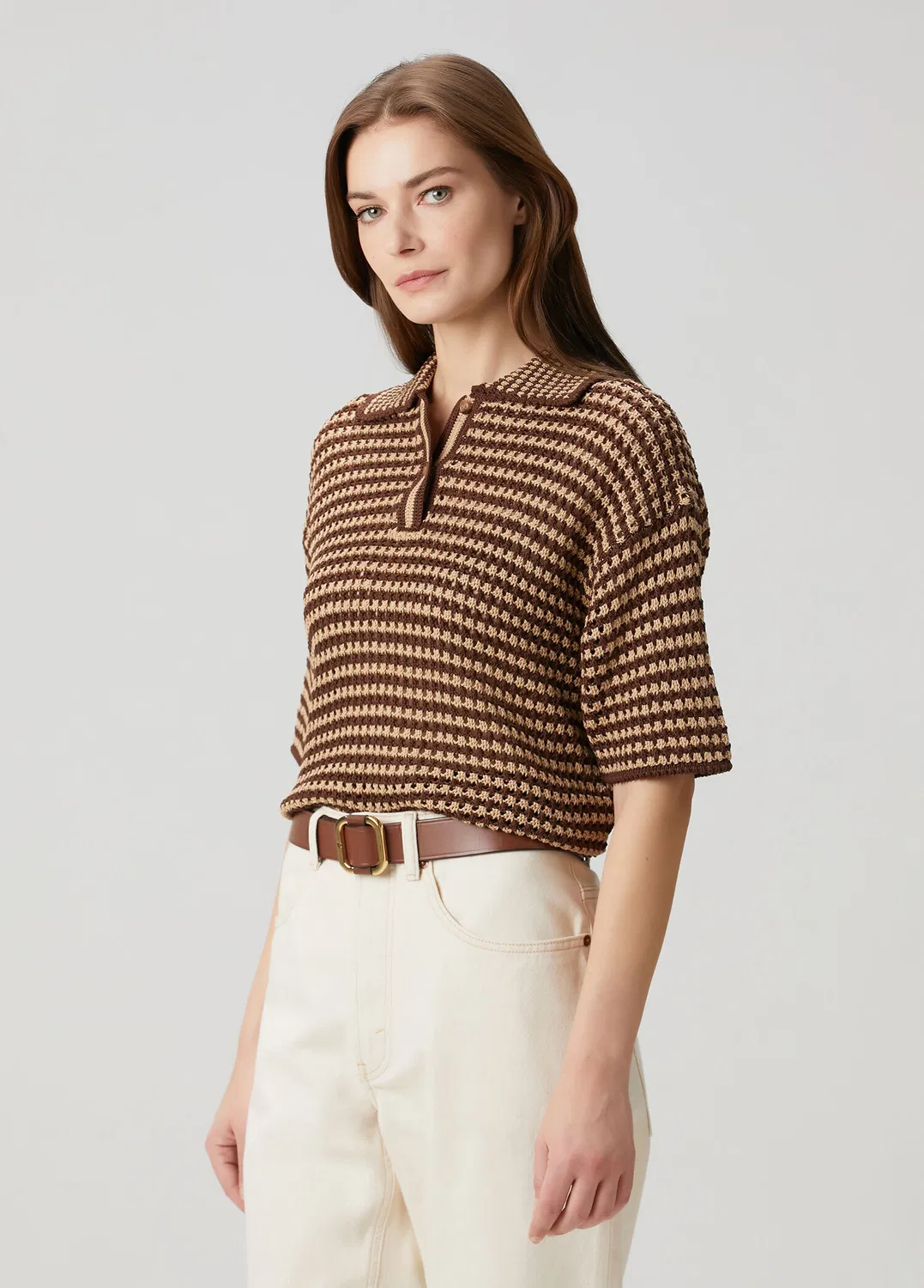 Трикотажное поло Polo Ralph Lauren, brown