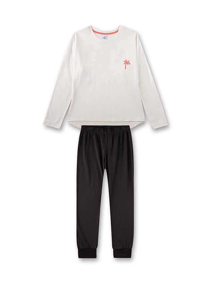 

Sanetta Пижама белого/черного цвета