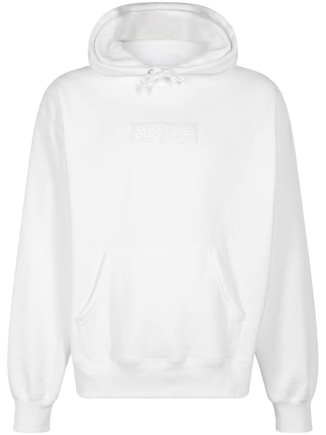 

Худи Box Logo FW 23 - White Supreme, белый