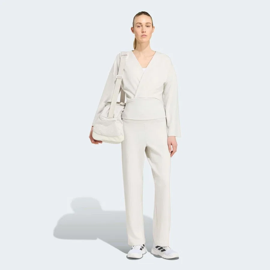 Женские спортивные штаны Motion Essentials, adidas, Серый — фото 4