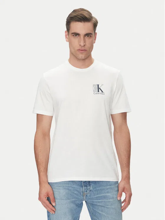 Футболка regular fit Calvin Klein, белый