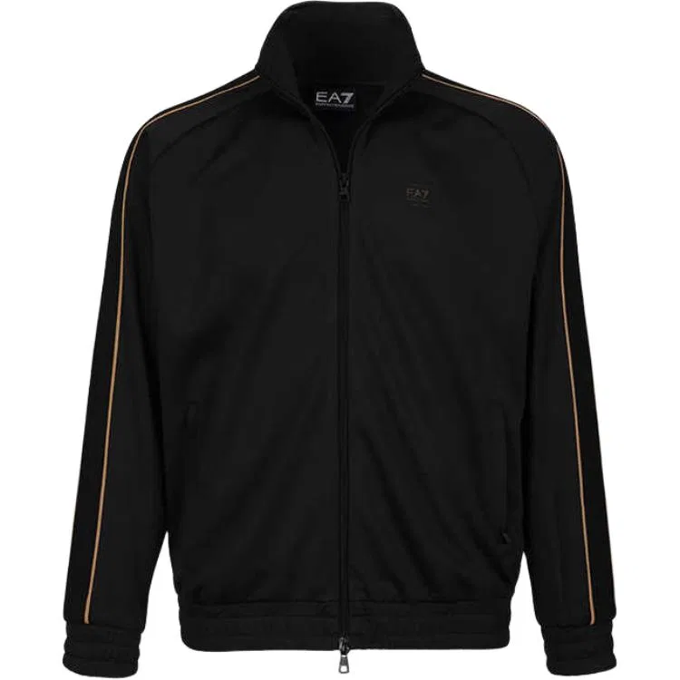 Мужская куртка с воротником-стойкой EMPORIO ARMANI, Black