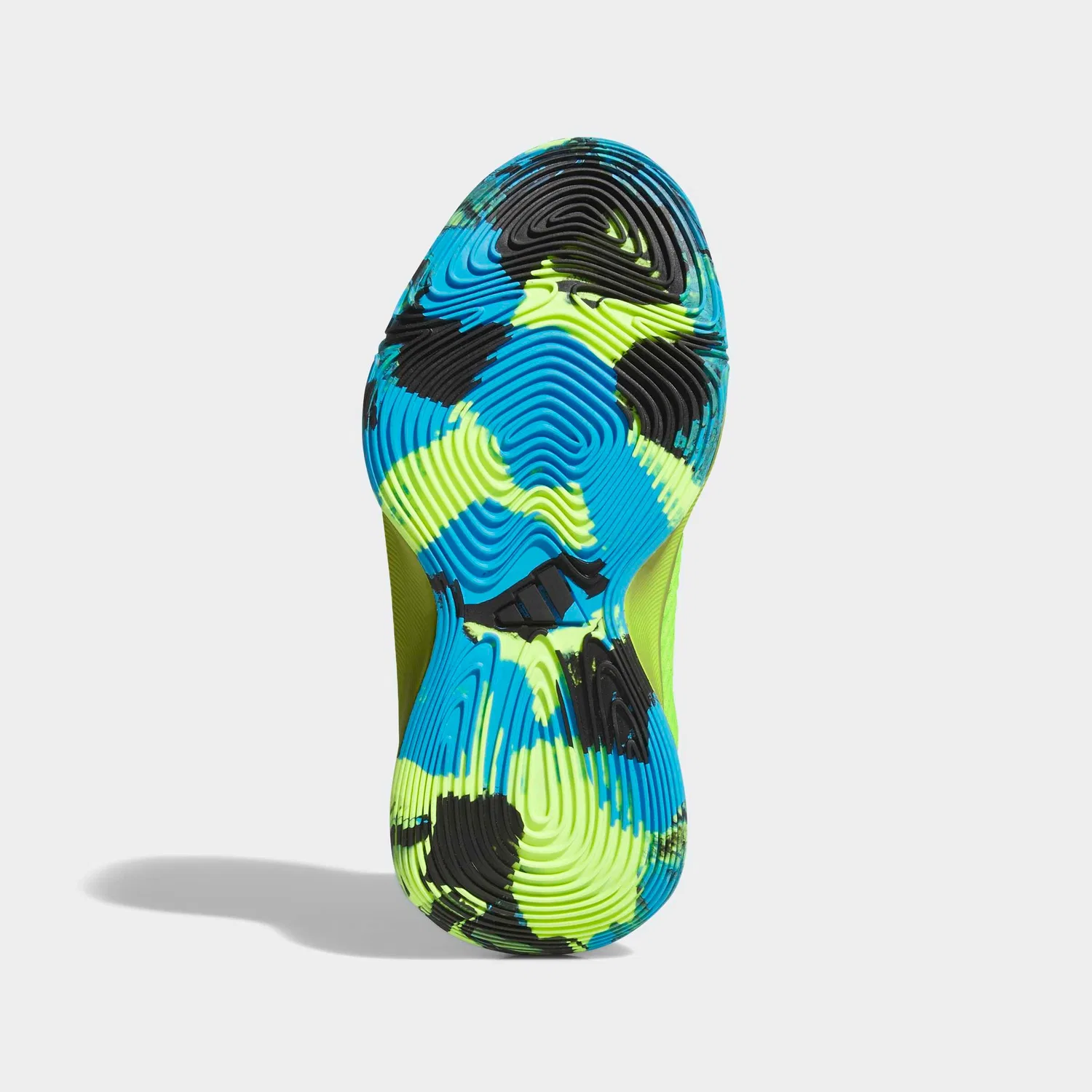 Спортивные кроссовки Adidas Performance неоново-зеленого цвета — фото 3