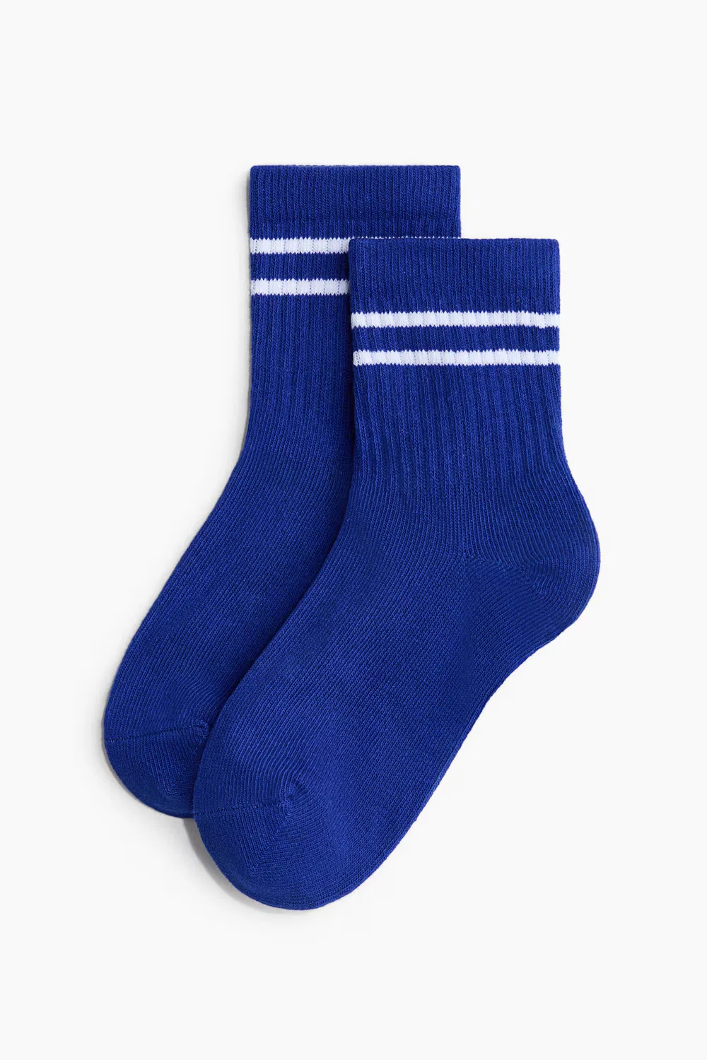 Набор из 5 спортивных носков с технологией Drymove H&M, Blau/Gestreift — фото 2