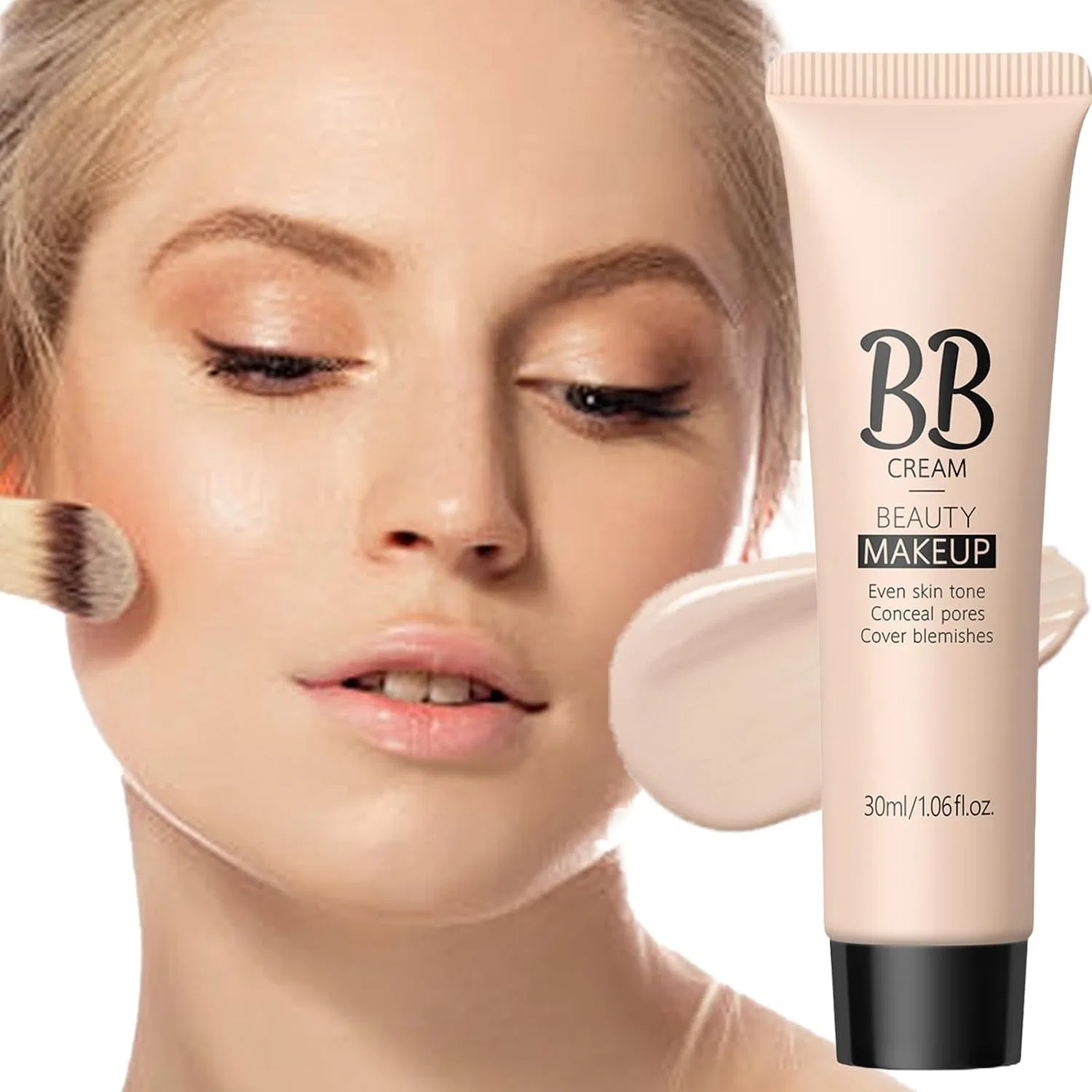 BB Cream, питательный лосьон с защитой от солнца, 30 мл, выравнивает тон кожи Generisch — фото 2