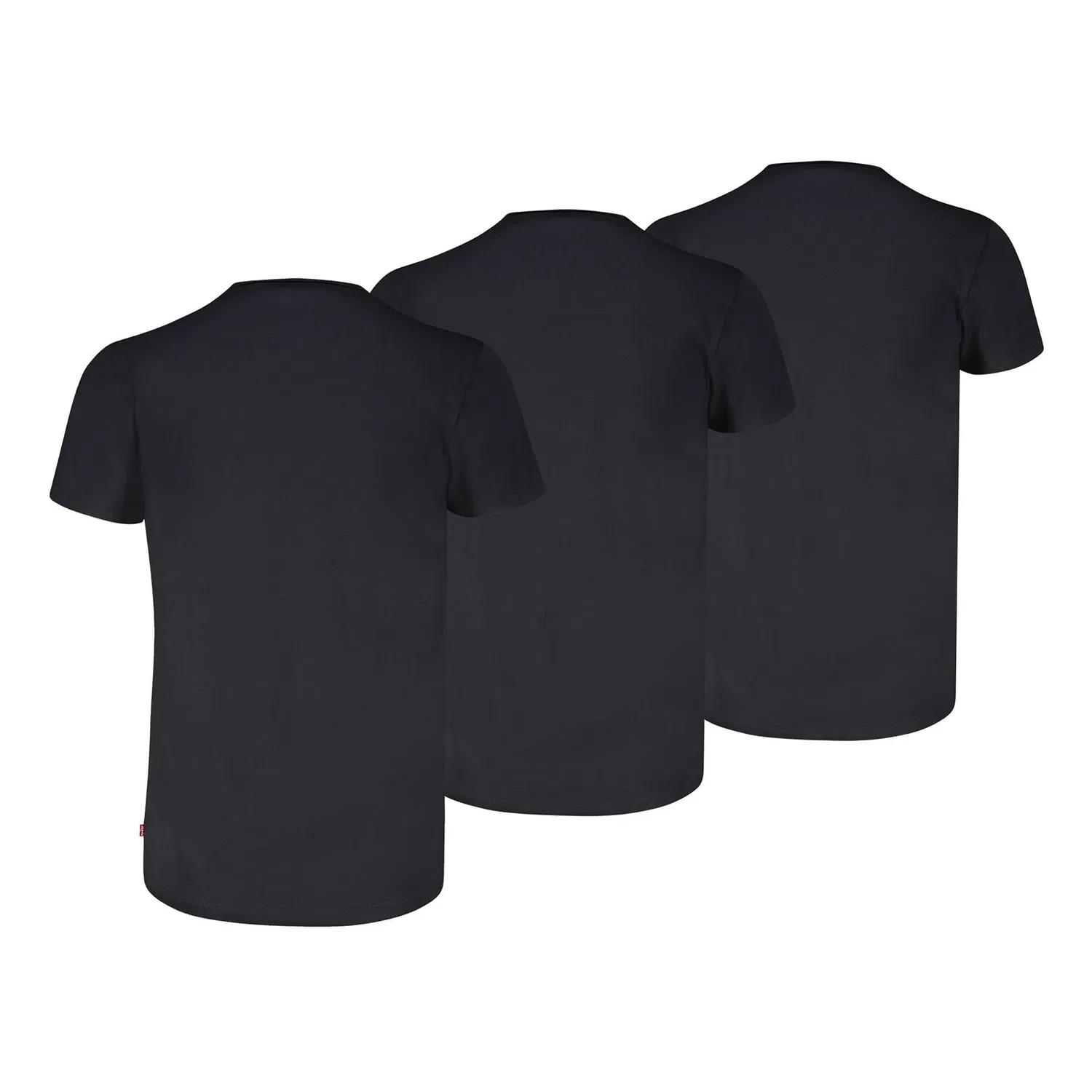 Мужская футболка 3er Pack Levi's, Black — фото 2