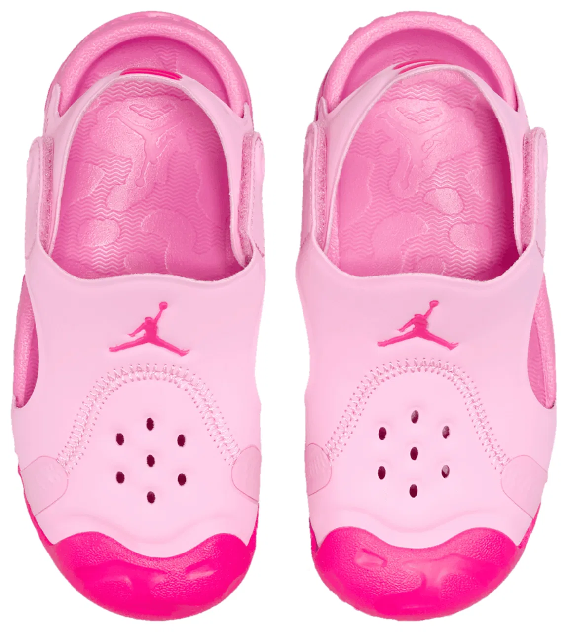 Сандалии для девочек OTDR Jordan, цвет Pink Rise/Black — фото 4