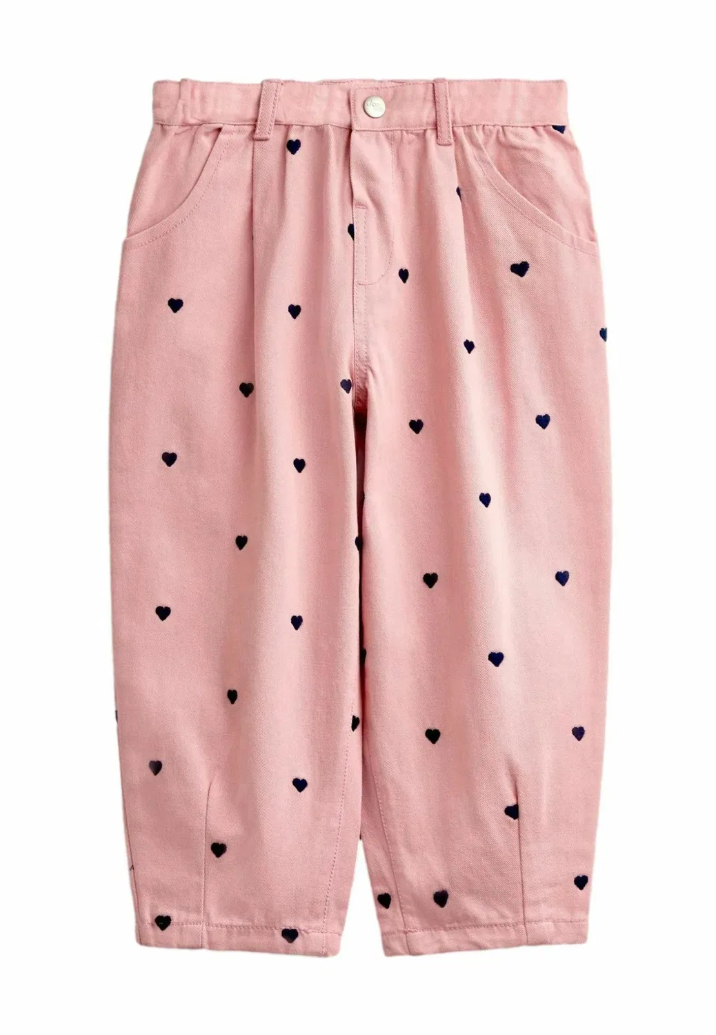 Брюки из вышитой саржи - брюки Jojo Maman Bébé, Pink