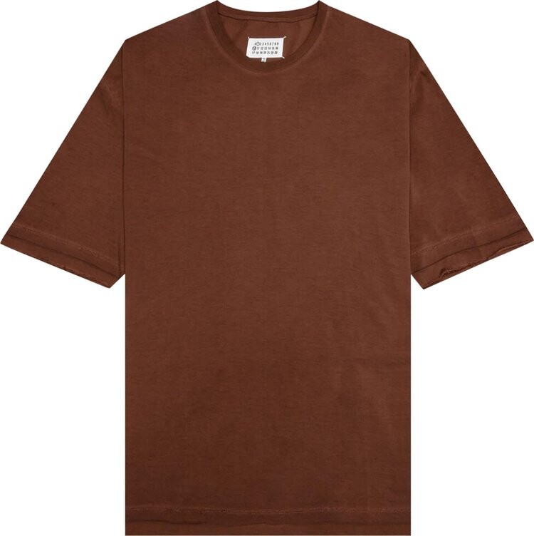 

Футболка Maison Margiela Distressed T-Shirt 'Faded Red', красный