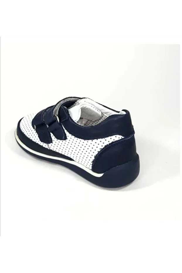 Детские ортопедические сандалии Özgür Kids, Navy Blue And White — фото 4