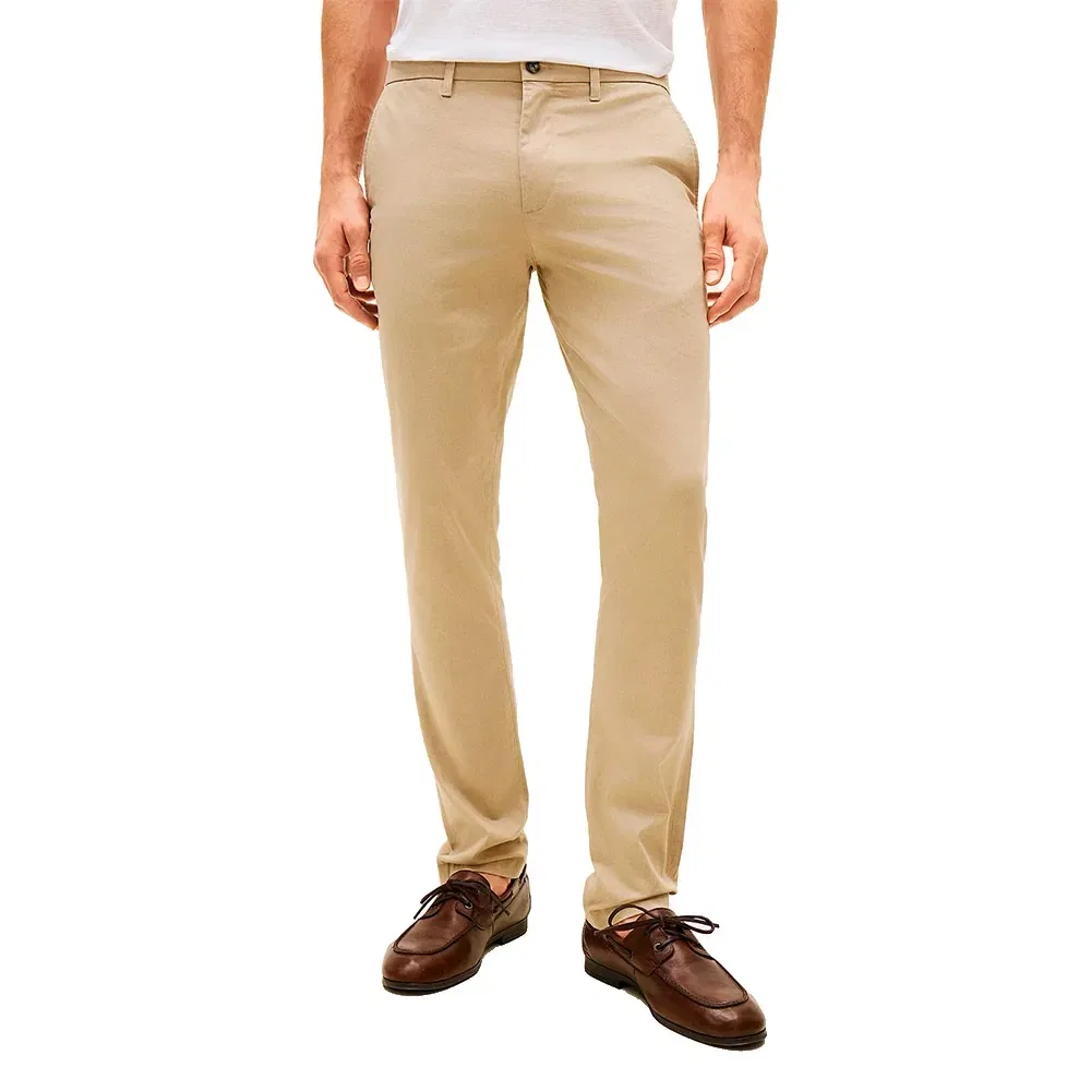 Мужские брюки с принтом Bleecker Printed Tommy hilfiger, Beige