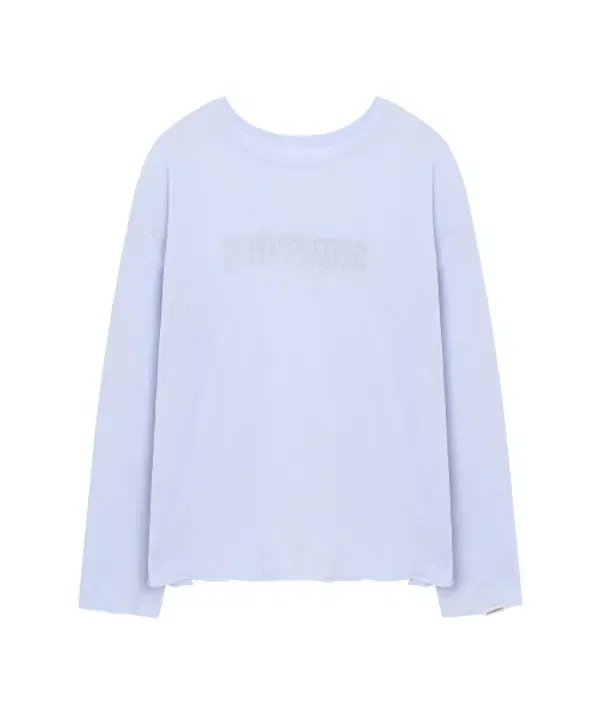 Футболка с длинным рукавом из льна, Superdry, голубой — фото 2