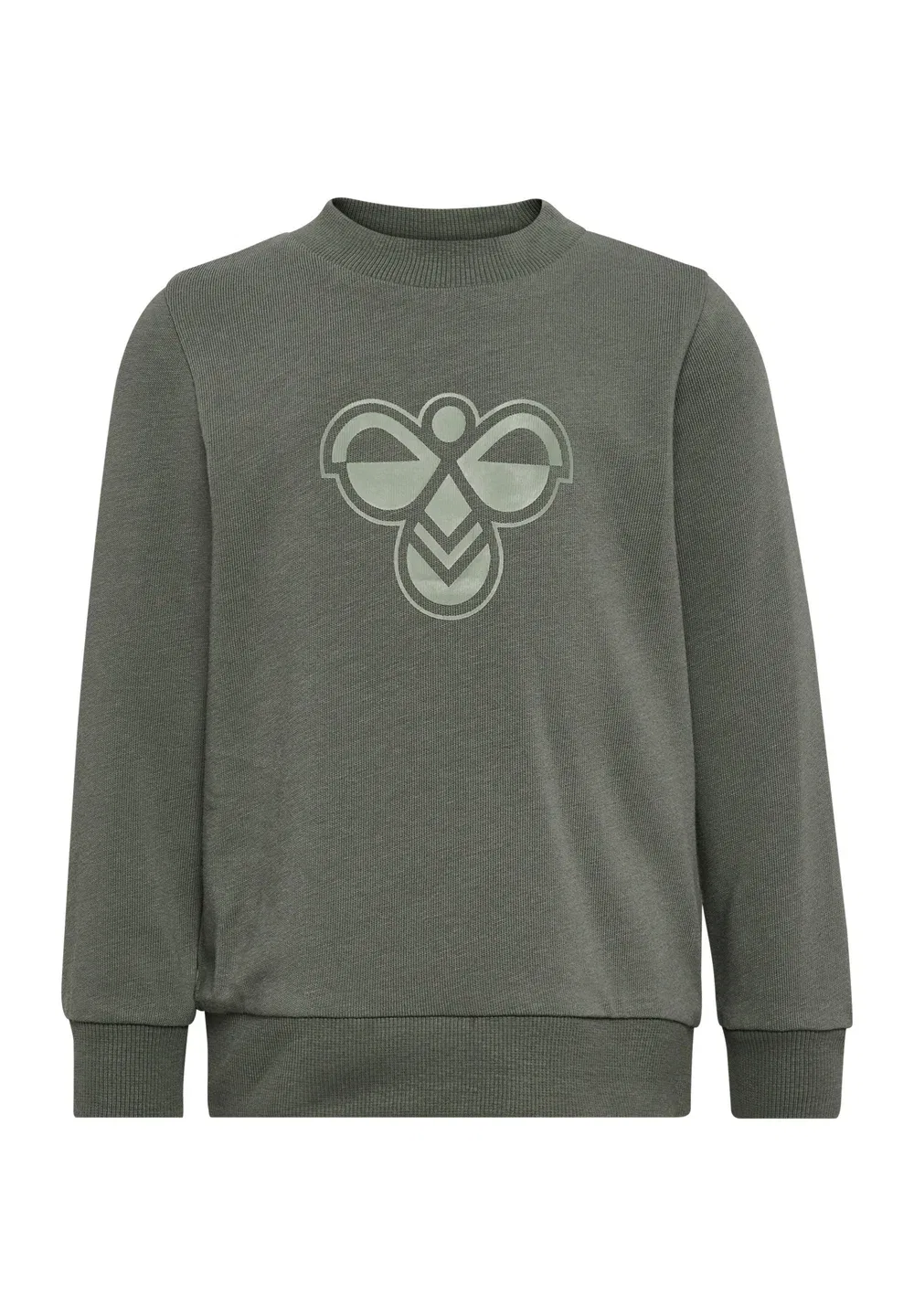 Спортивный костюм Hmlmini с рукавами и принтом пчелы, унисекс Hummel, Castor Gray — фото 2