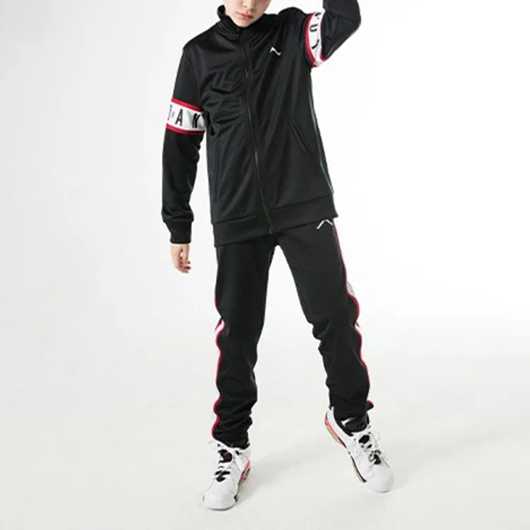 Детский спортивный комплект с курткой и брюками Jordan, Jet Black — фото 4
