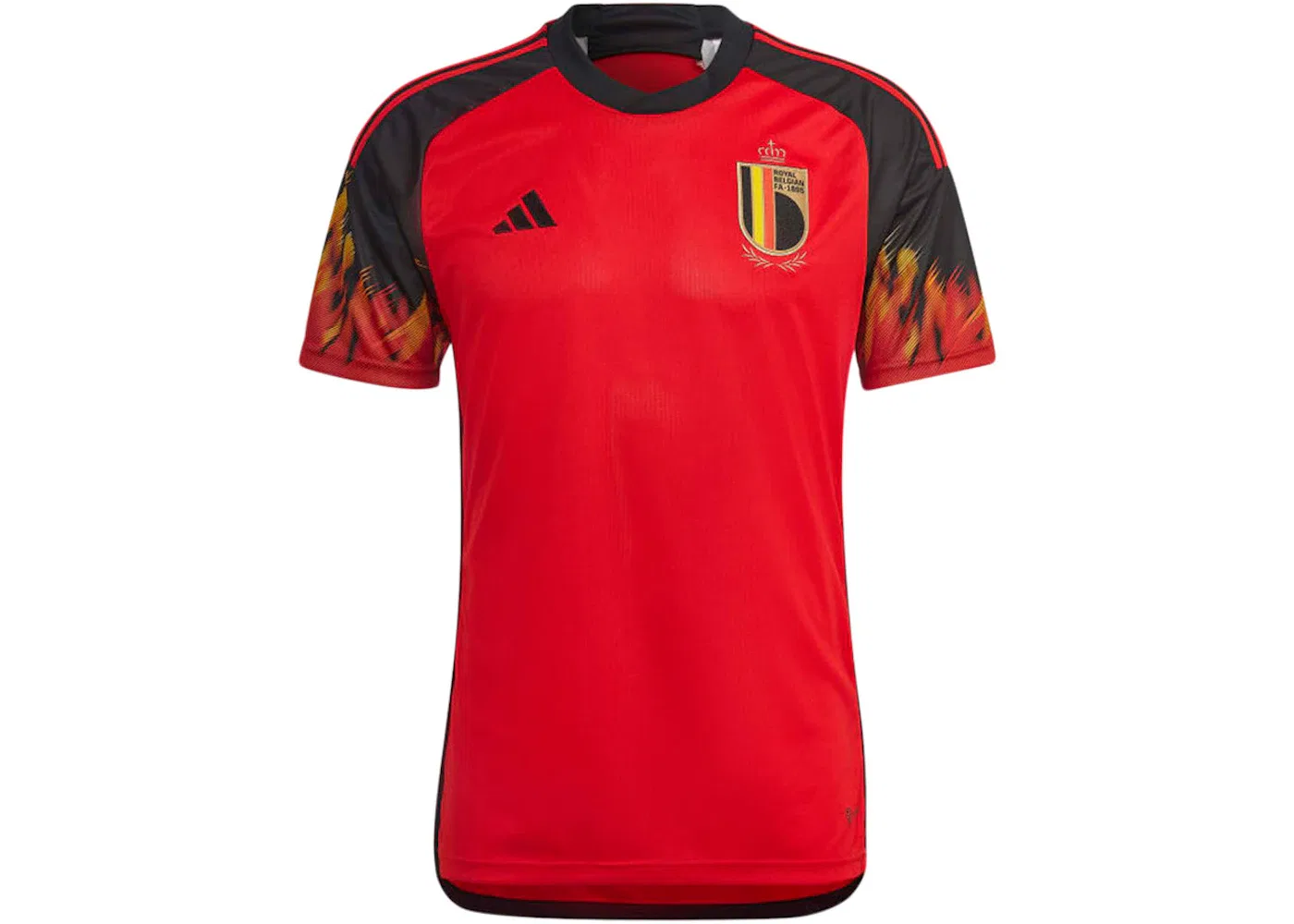 Мужская футболка Adidas Belgium 2022 Stadium Home Jersey, Red